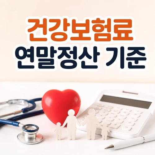 건강보험료 연말정산 기준