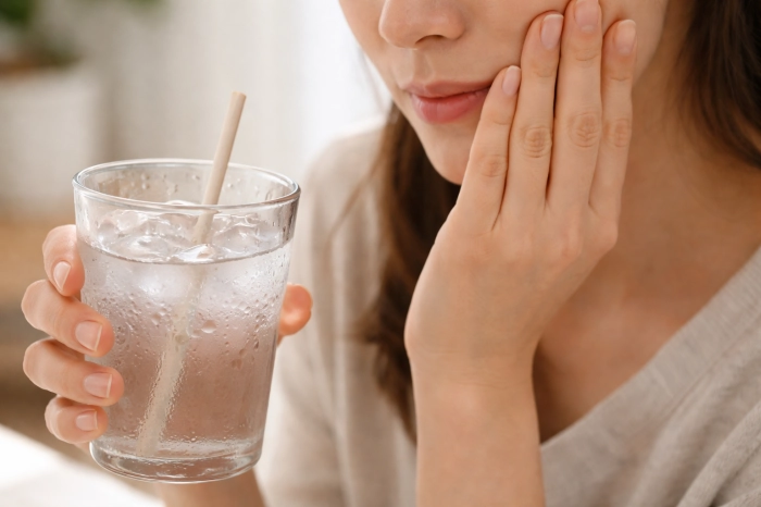 잇몸이 내려 앉을 때