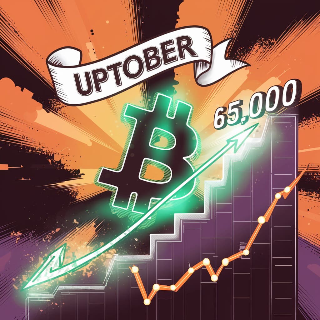 비트코인, 'Uptober' 이미지
