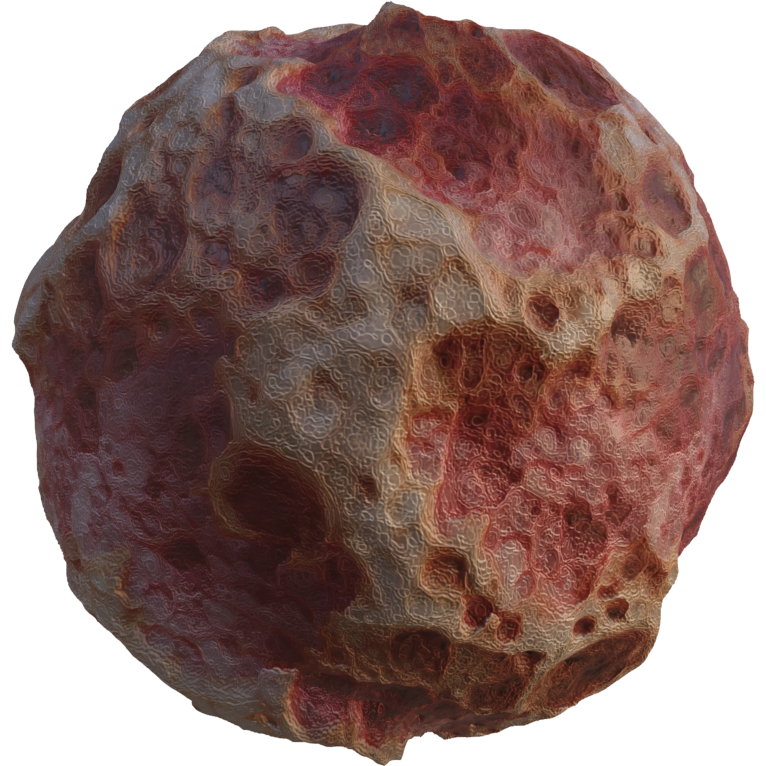 smooth pink porous flesh4 pbr texture sbsar