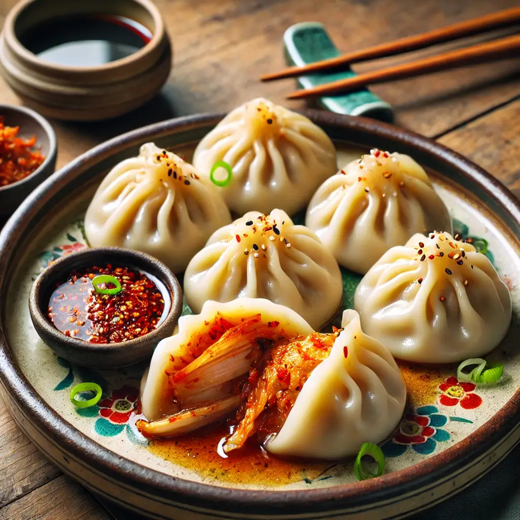 김치만두
