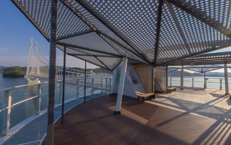 탑정호 출렁다리