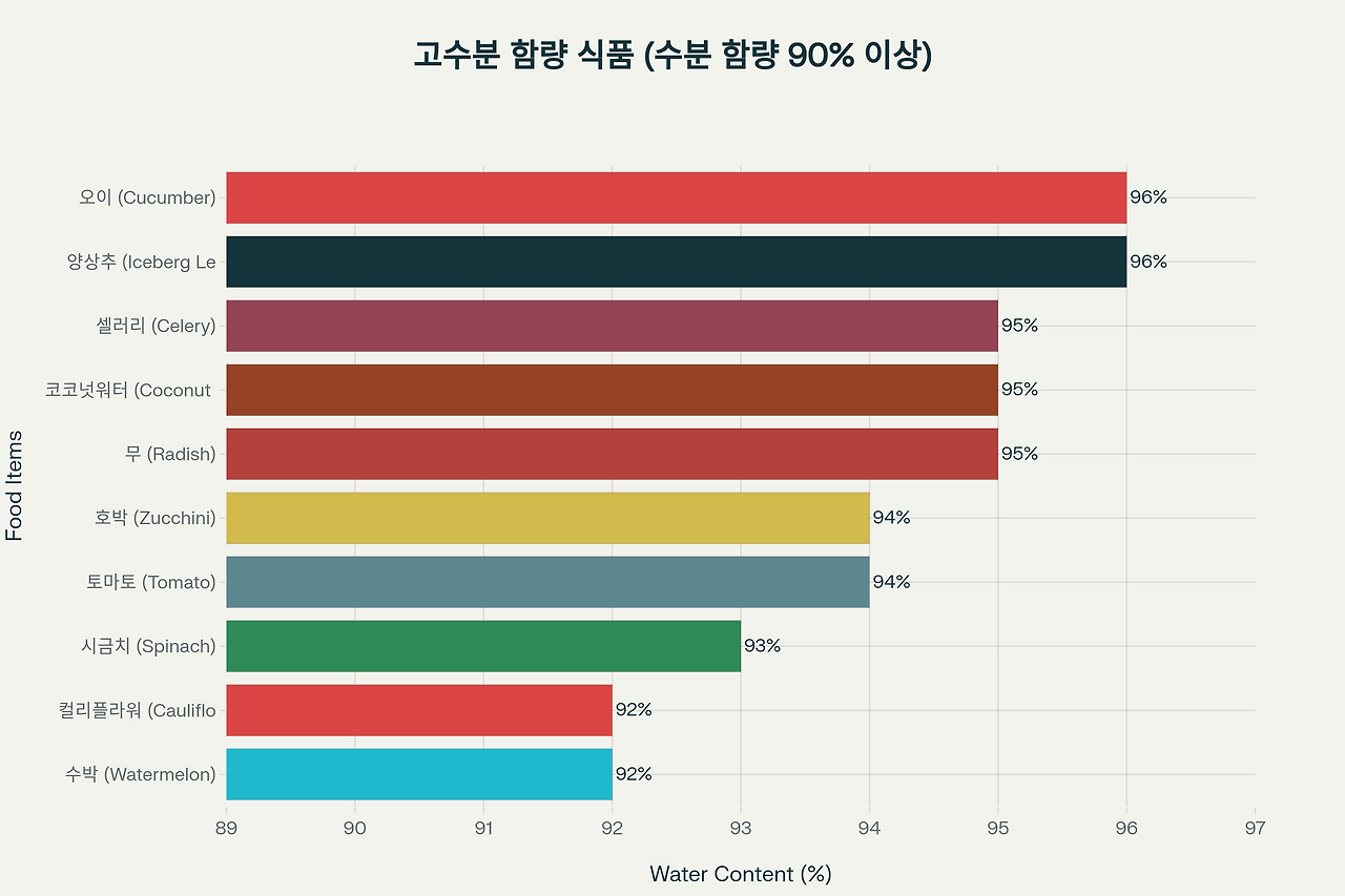 물 섭취