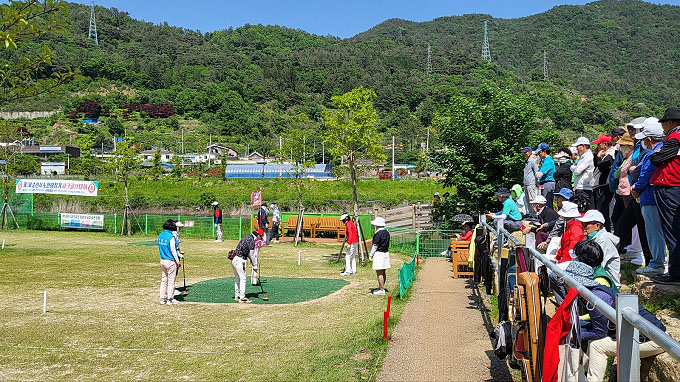 전라남도 순천시 상사파크골프장 소개