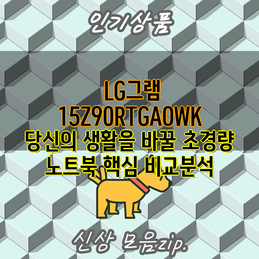 LG그램 15Z90RTGAOWK 당신의 생활을 바꿀