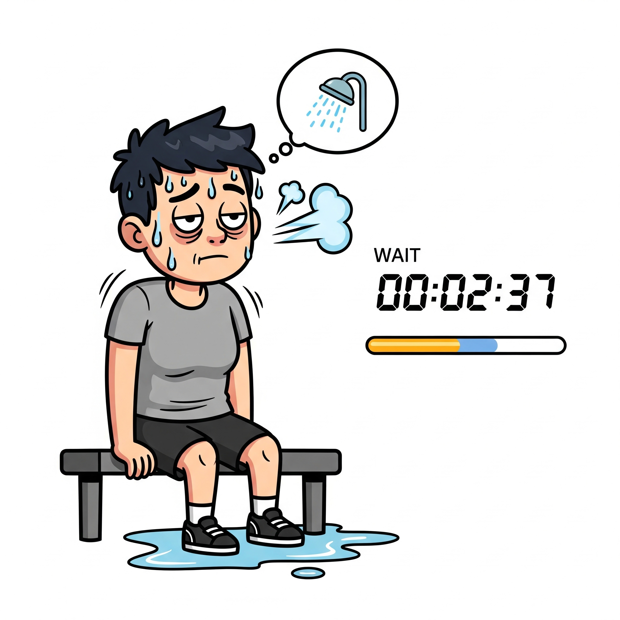 운동 후 바로 샤워하면 안 된다?