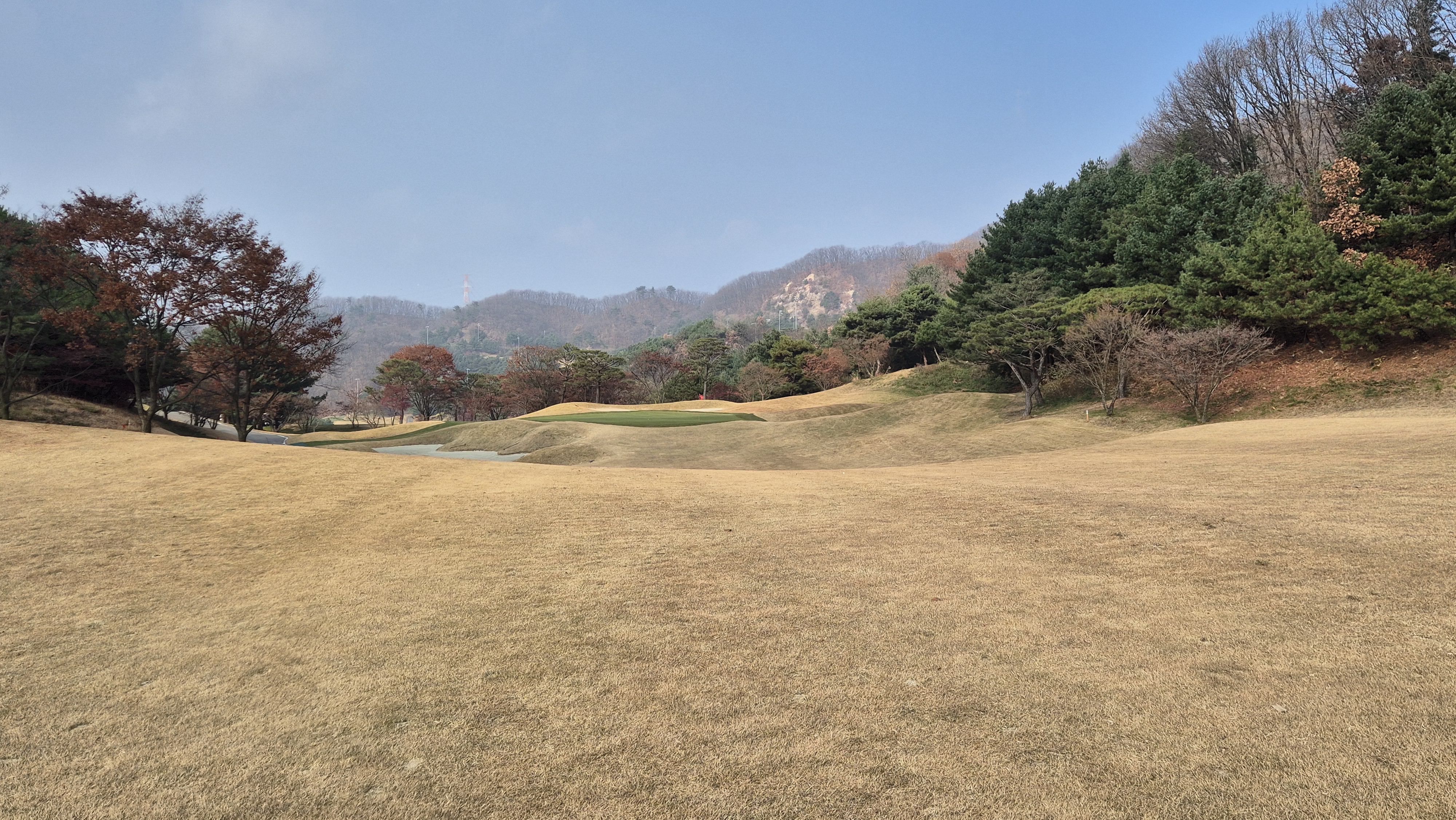 몽베르cc 가을-겨울 코스 사진 및 공략 정보