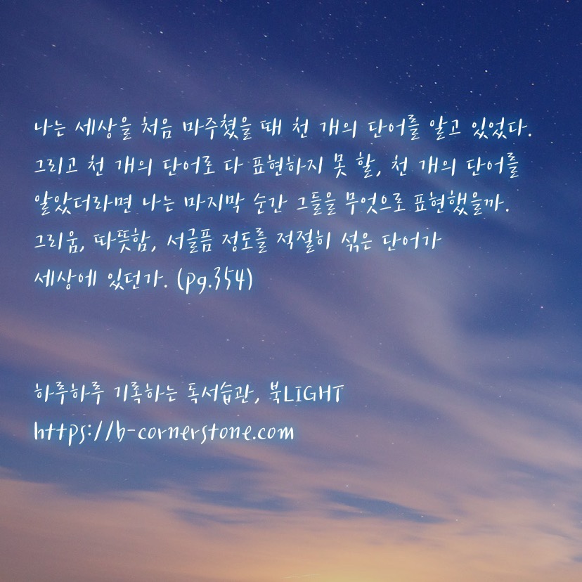 천선란 천개의파랑