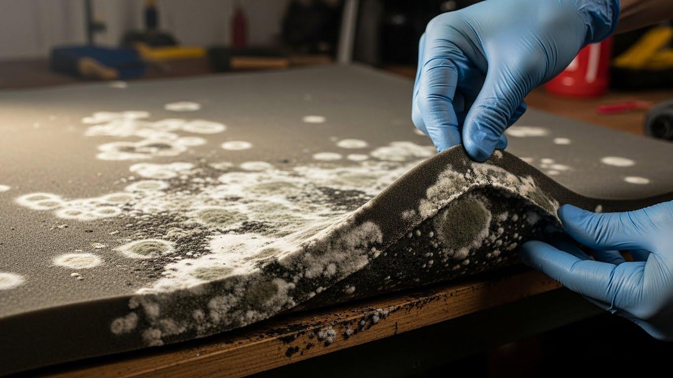 패딩 곰팡이 제거방법