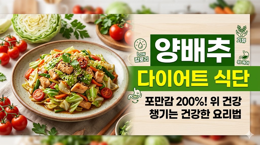양배추 다이어트 식단