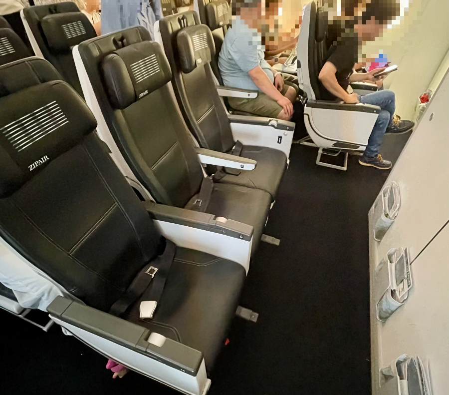 넓은 좌석 간격2