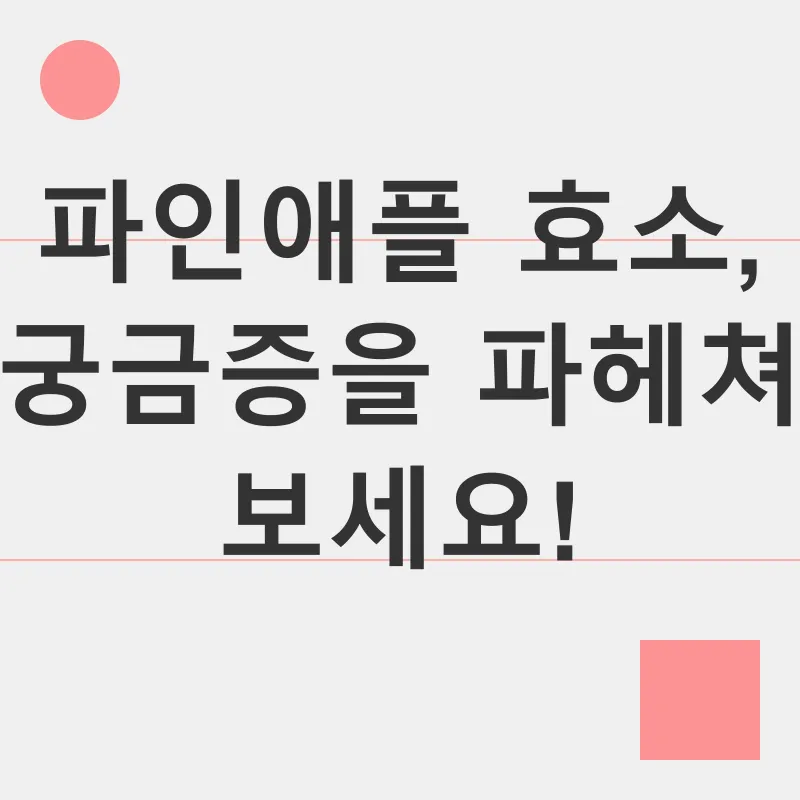파인애플 효소_4