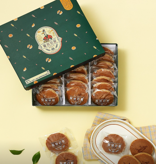 신라명가 경주빵 찰보리빵