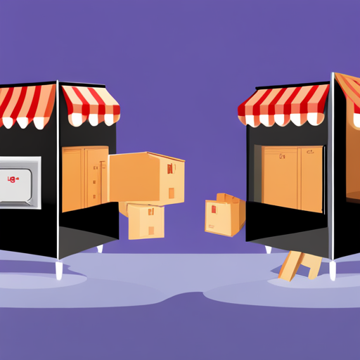 여러 마켓(가게) 이미지