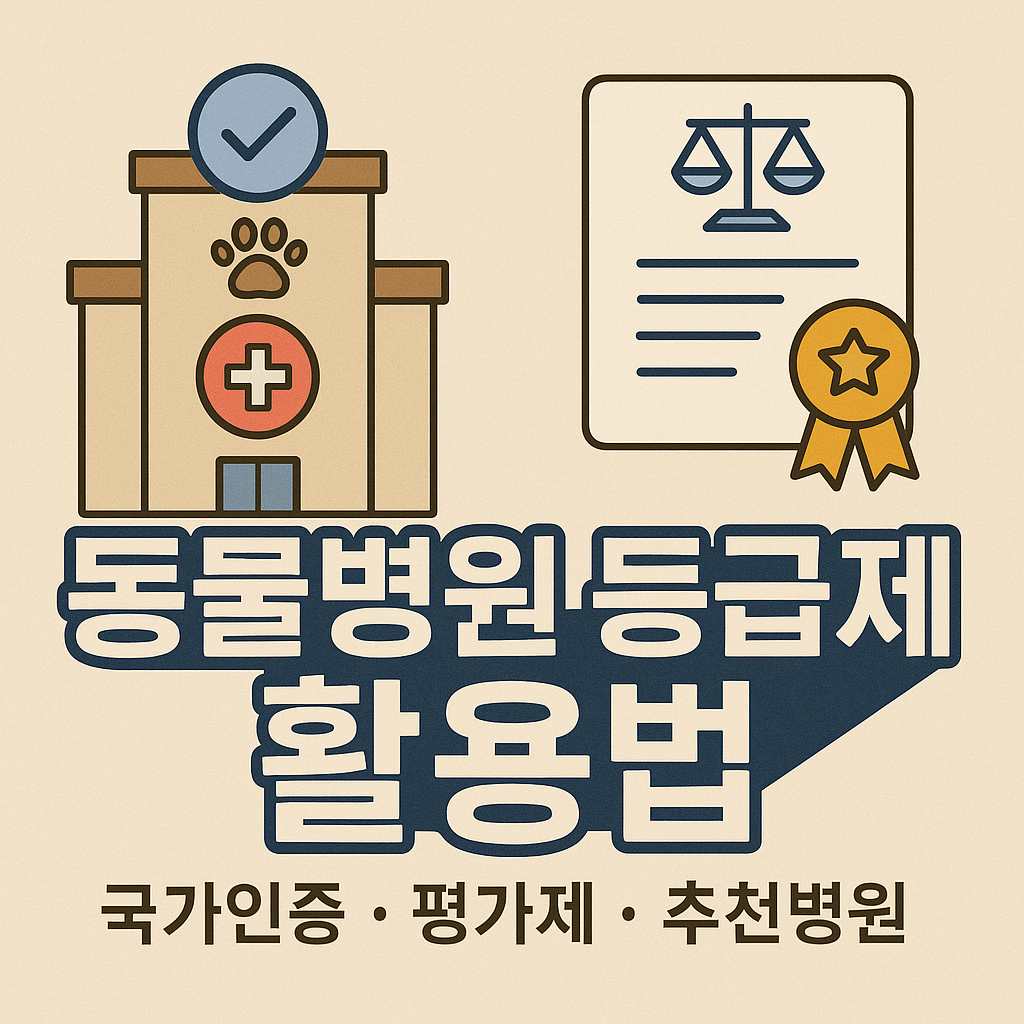 동물병원 등급제 활용법