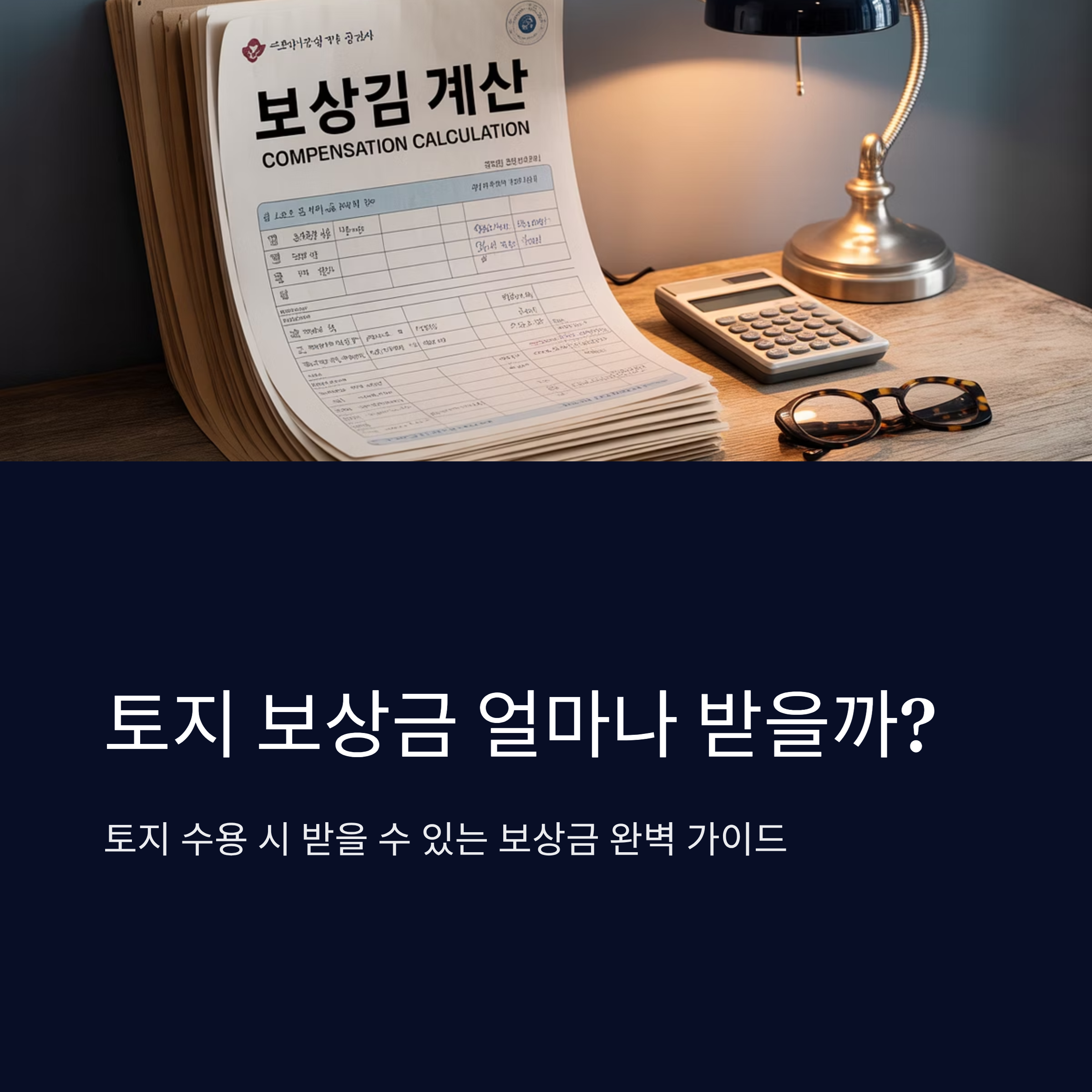토지 보상금 얼마나 받을까?