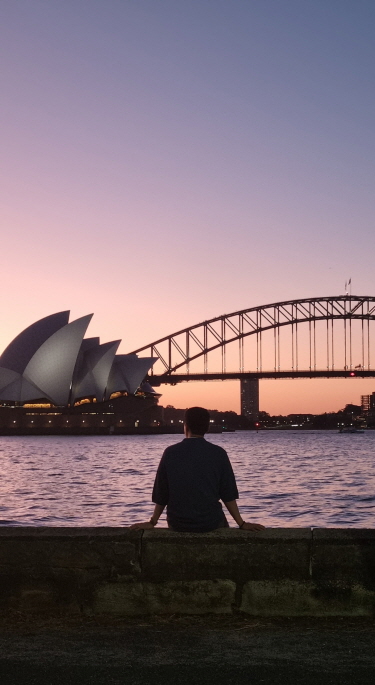 시드니 일몰 야경 인생샷
