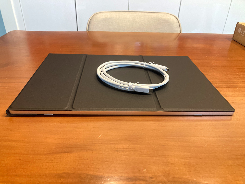 16MR70 휴대용모니터 LG그램 +View2 사용 후기