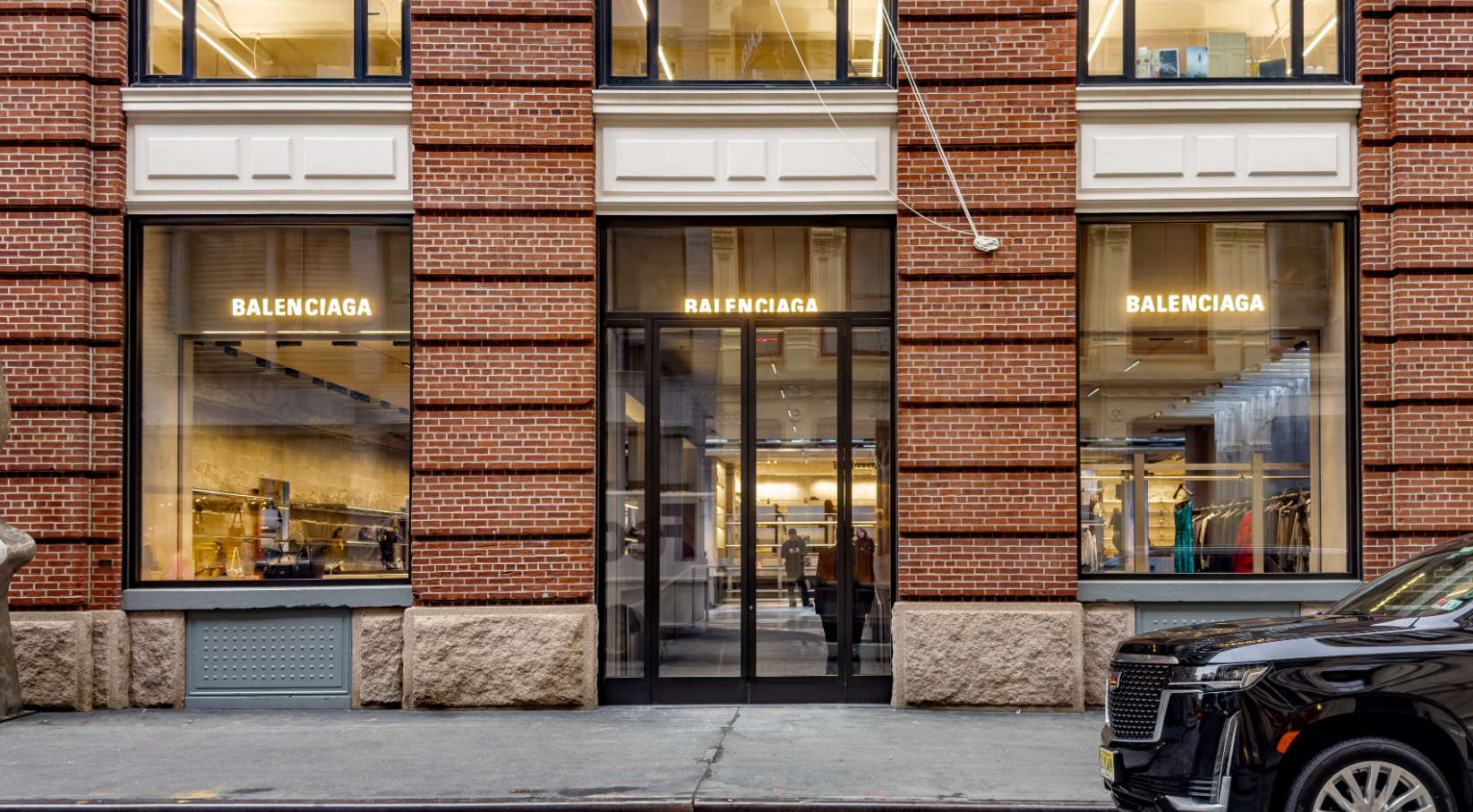 발렌시아가 매장 사진