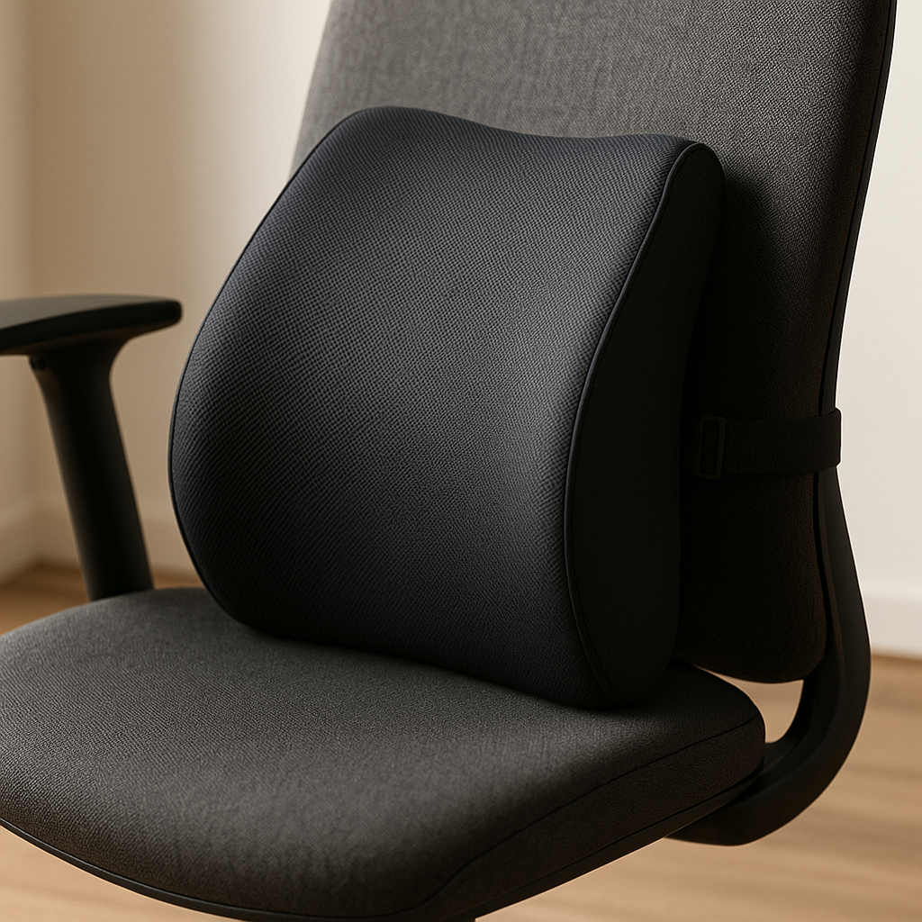 허리 통증을 줄여주는 요추 지지 쿠션