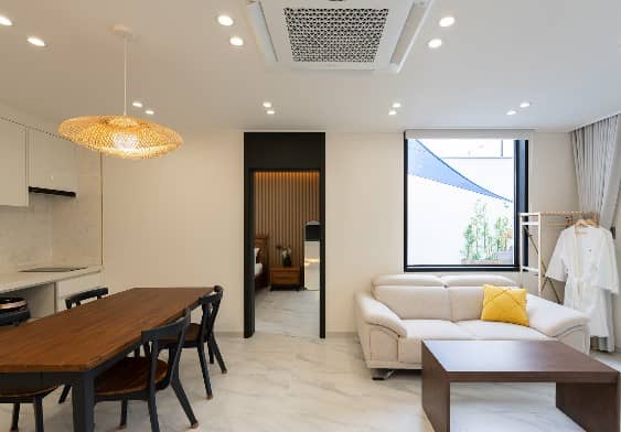 도화온천풀빌라의-객실