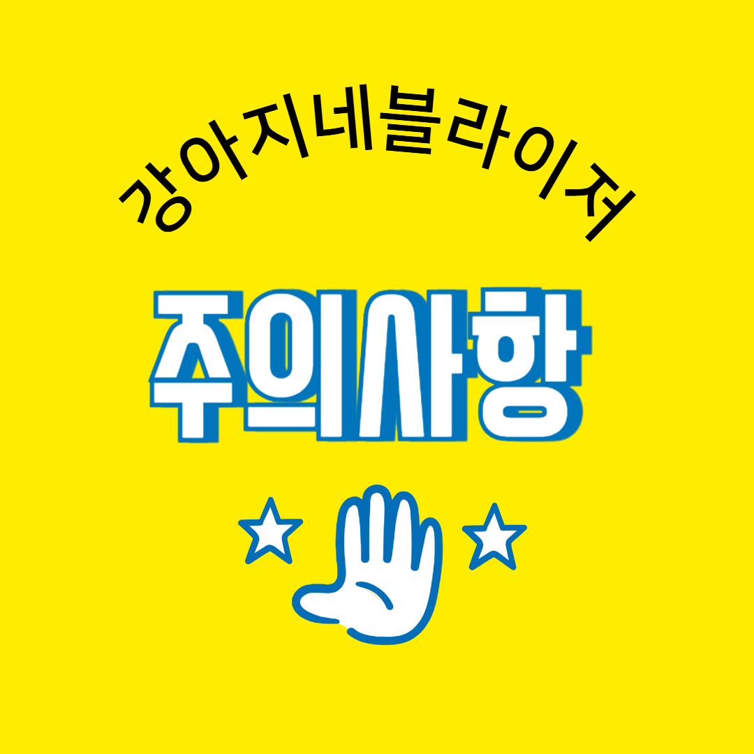 강아지 네블라이저 사용시 주의사항