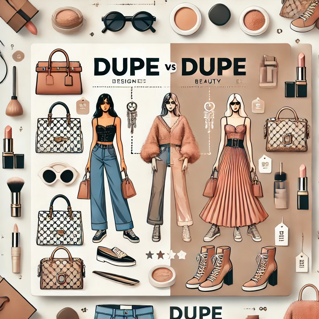 각종 패션 아이템, 뷰티 모음 사진 , 신발,가방,썬그라스, 화장품,모델사진 AI생성사진