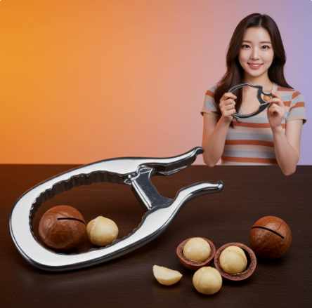 세상에서 가장 단단한 견과류? 마카다미아 까는법