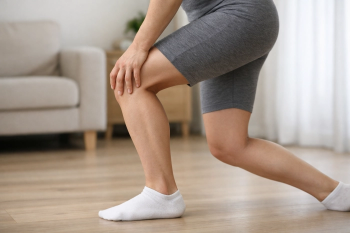 무릎에서 뚝뚝 소리가 나요