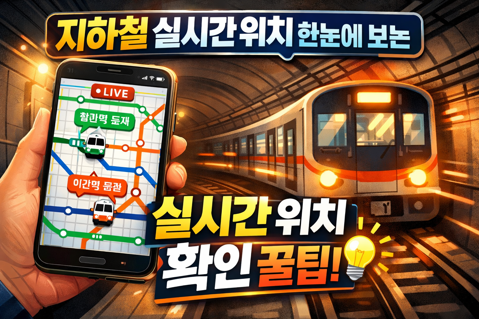 지하철 실시간 위치