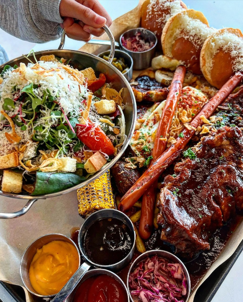 207FEET 파주신상카페 대형카페 후기 깻잎쌈떡볶이