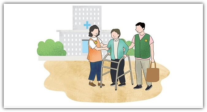 환자와-보호자-일러스트