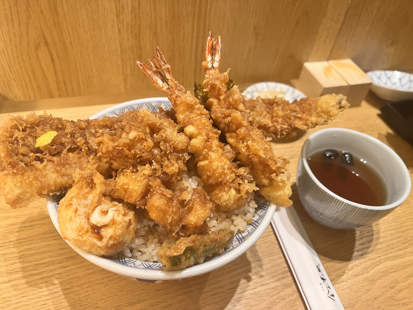 일본 여행 도쿄 3대 텐동집 카네코한노스테 관련 사진