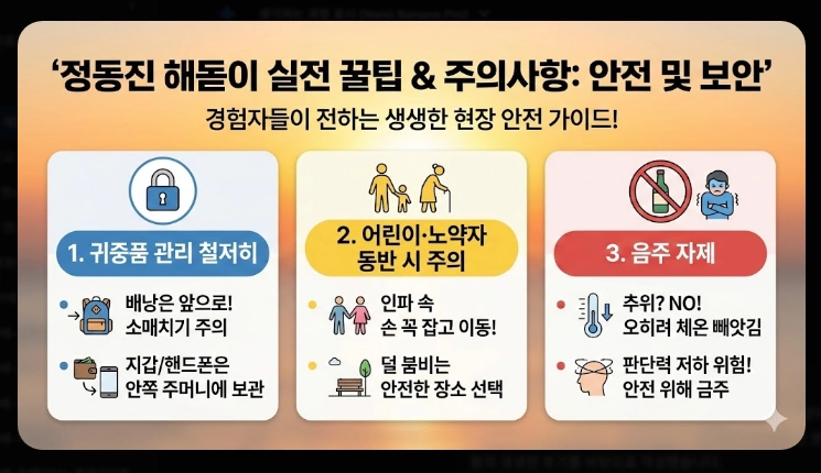 정동진 해돋이 2026 병오년 시간부터 예약까지 완벽 가이드