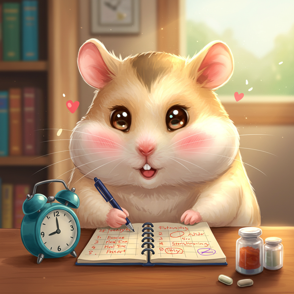 건강한 생활 습관을 위한 하루 루틴 만들기 썸네일 이미지