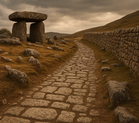 돌길, 돌무덤, 돌벽이 기록한 문명의 흔적