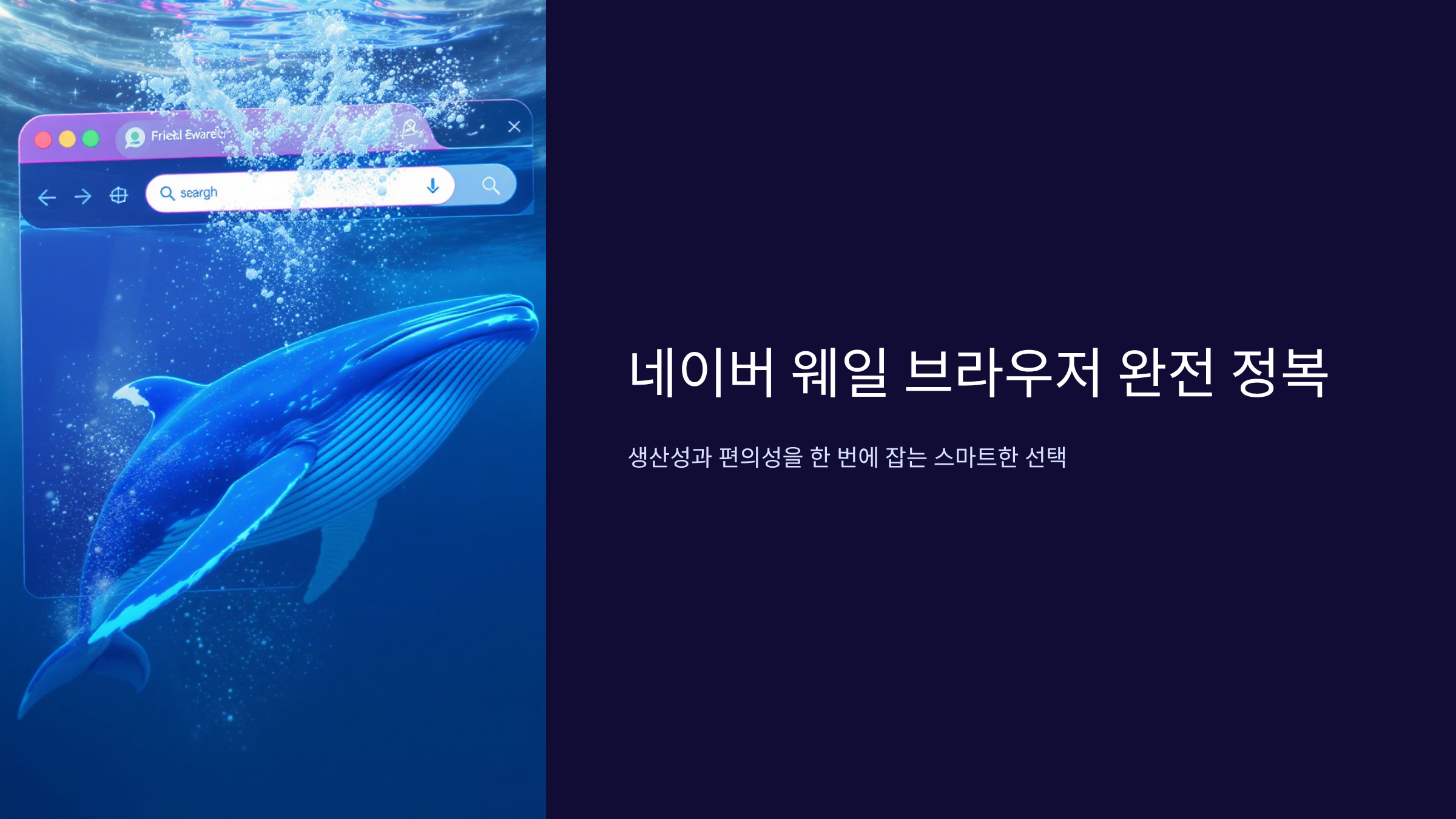 네이버 웨일 브라우저, 크롬 대신 써야 하는 진짜 이유