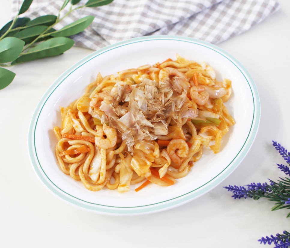 해물 볶음우동 야끼우동