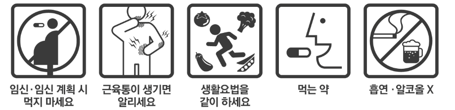 약학 정보원의 리피로우정 복약정보이다.