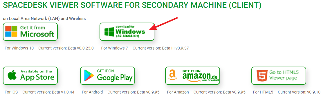 스페이스 데스크 보조모니터 프로그램