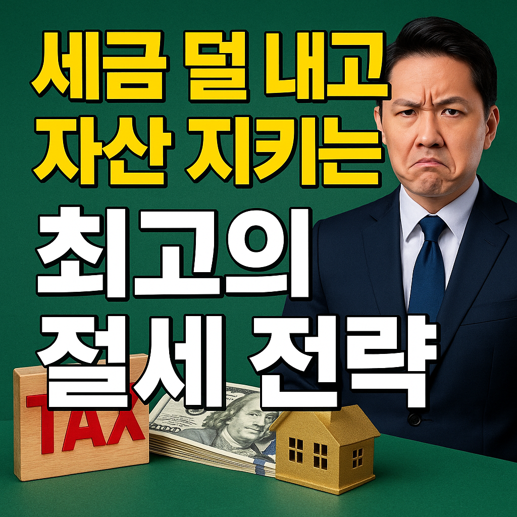 2025 상속세 vs 증여세 차이 총정리