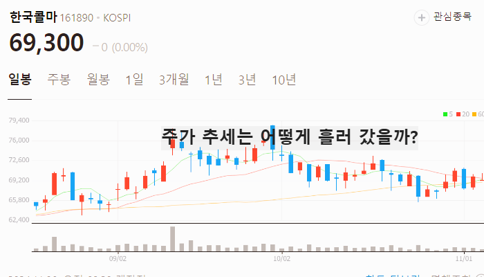 색조 화장품 관련주 대장주 TOP5