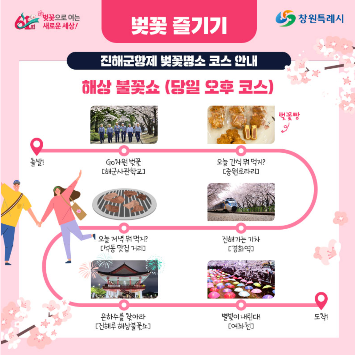 2025 진해 군항제 일정 및 벚꽃 축제