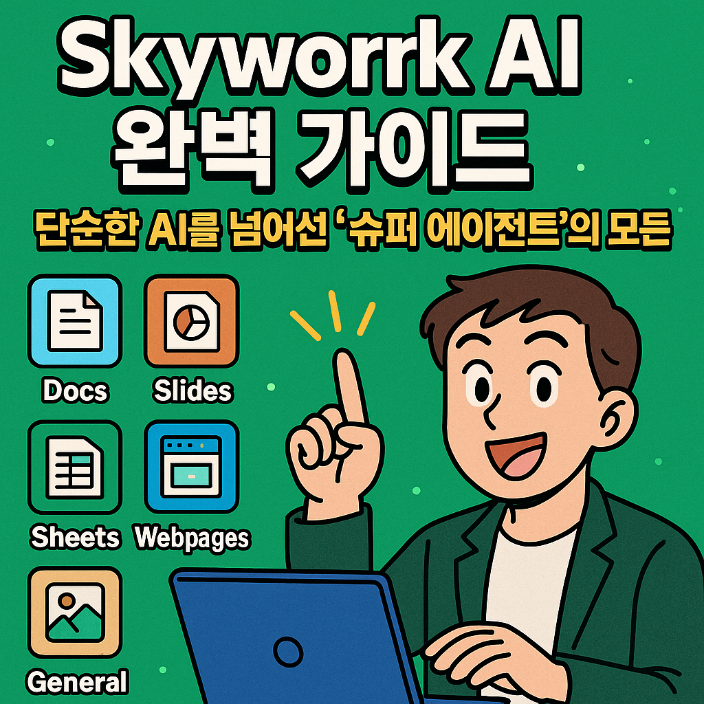Skywork AI 완벽 가이드: 단순한 AI를 넘어선 '슈퍼 에이전트'의 모든 것