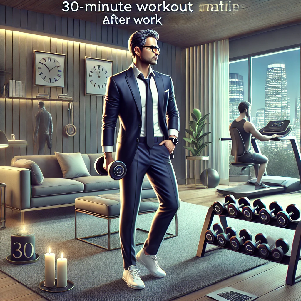 퇴근 후 30분! 40대 직장인을 위한 운동 루틴 (30 minutes after work! Exercise routine for office workers in their 40s)