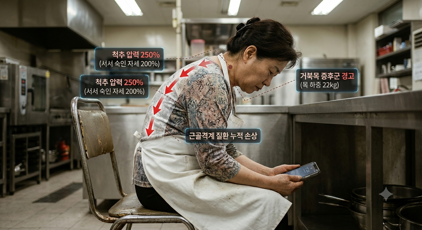 급식실 20년 근무, 내 몸이 먼저 알아챈 변화의 신호들