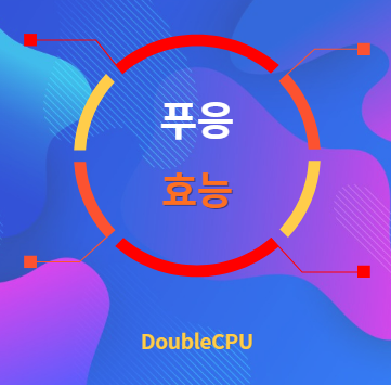 푸응 효능 탐구