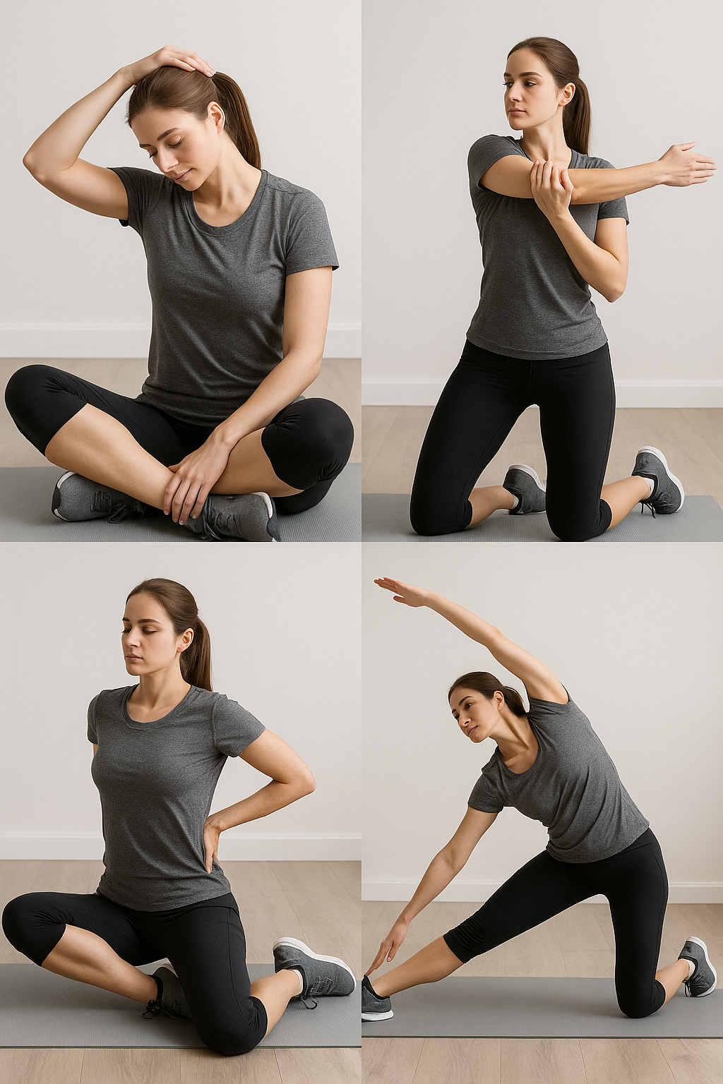 매일 실천할 수 있는 간단한 스트레칭 운동 관련 사진