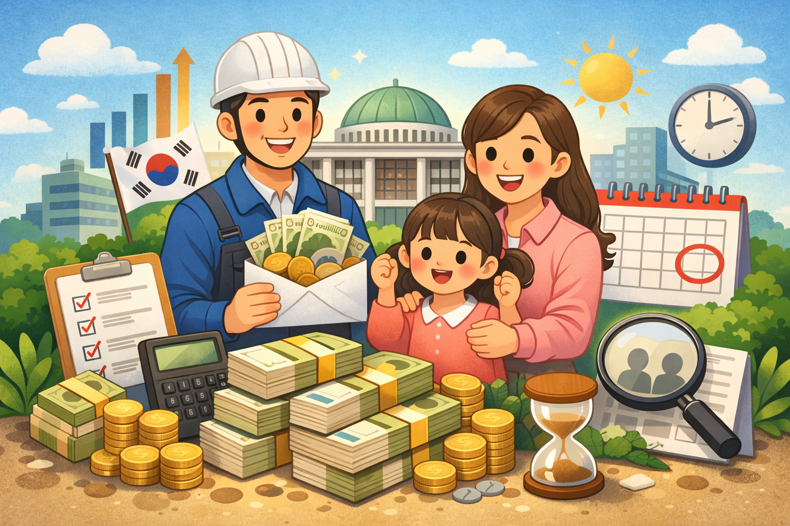 2026 근로장려금 신청방법 총정리｜기간&middot;대상자 조회&middot;지급일&middot;금액&middot;나이 기준 한눈에 관련 사진