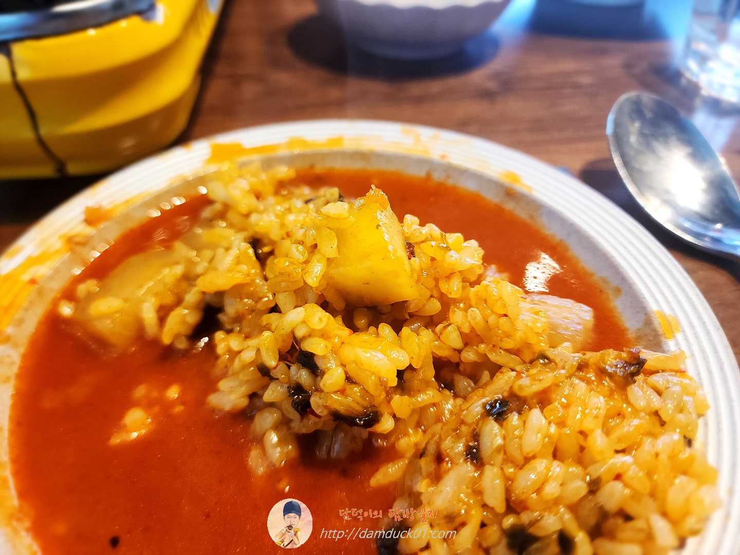 깍두기 버터 볶음밥